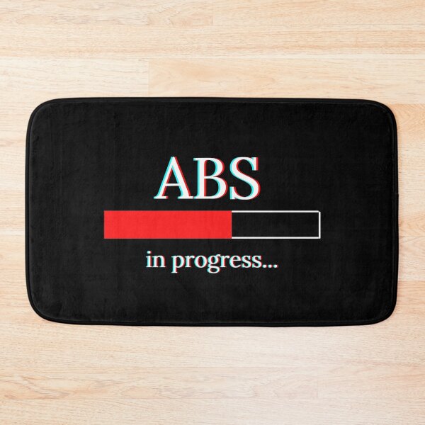 Item preview, Abs in progress... - workout quote designed and sold by fabioesposito66.