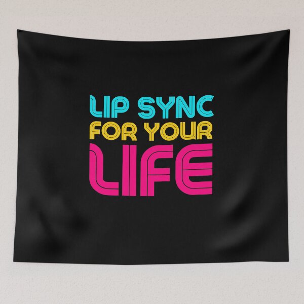Item preview, Lip Sync For Your Life 2021 designed and sold by ladylaughprints.