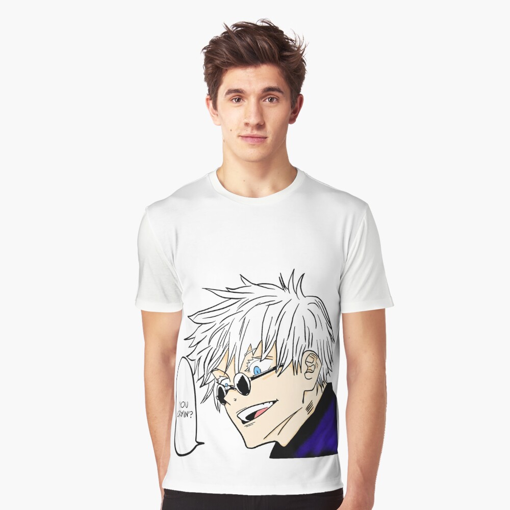 Cursed Energy - Gojo Sensei Tee, JJK Merch Essential T-Shirt for Sale by  thepixelfantasy