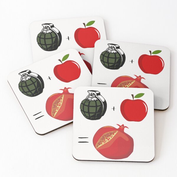Item preview, Pomegranate Grante and Apple Funny word game designed and sold by katastrophicus.