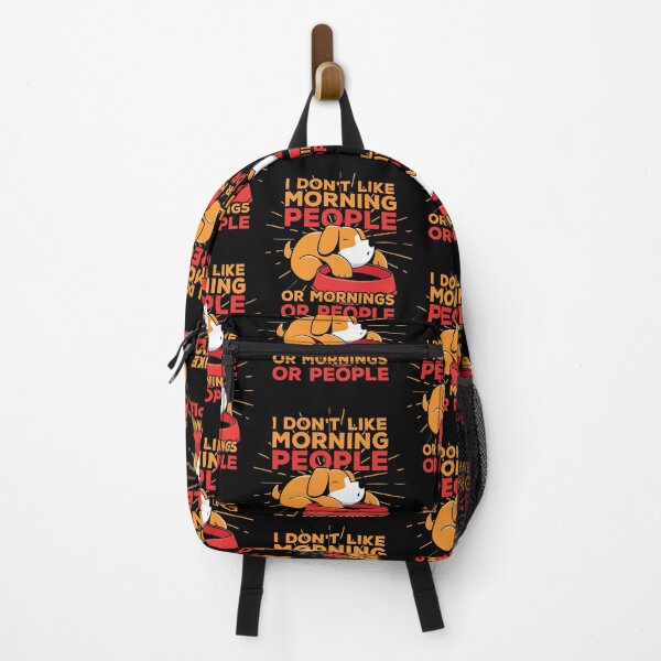 Item preview, I DON’T LIKE MORNING PEOPLE OR MORNING OR PEOPLE designed and sold by TheFlipRepublic.
