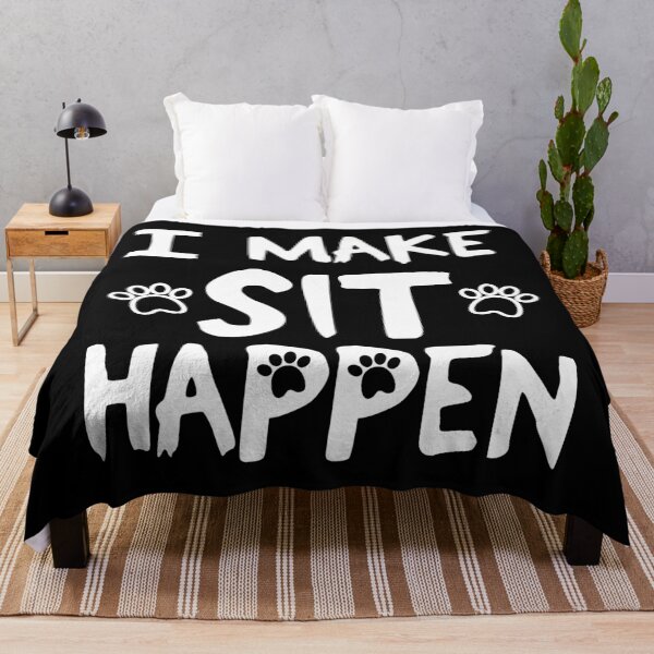 Item preview, I Make Sit Happen Dog Love - White designed and sold by 4U2NV-LDN.