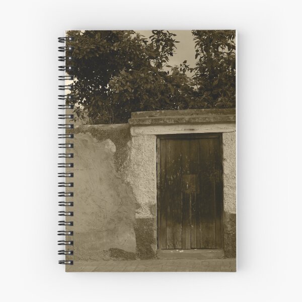 Item preview, Brown Door in a White and Green Wall designed and sold by rhamm.