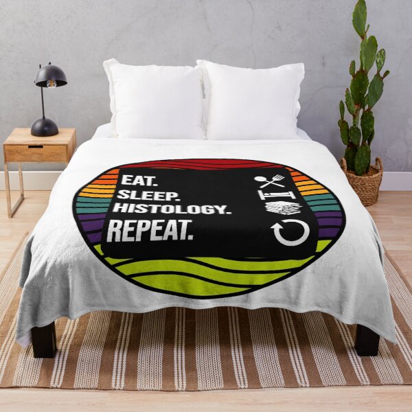 Item preview, Eat sleep Histology Repeat, Histology designed and sold by Pengo Shirt.