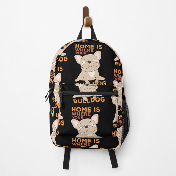 Item preview, HOME IS WHERE YOUR BULLDOG designed and sold by TheFlipRepublic.