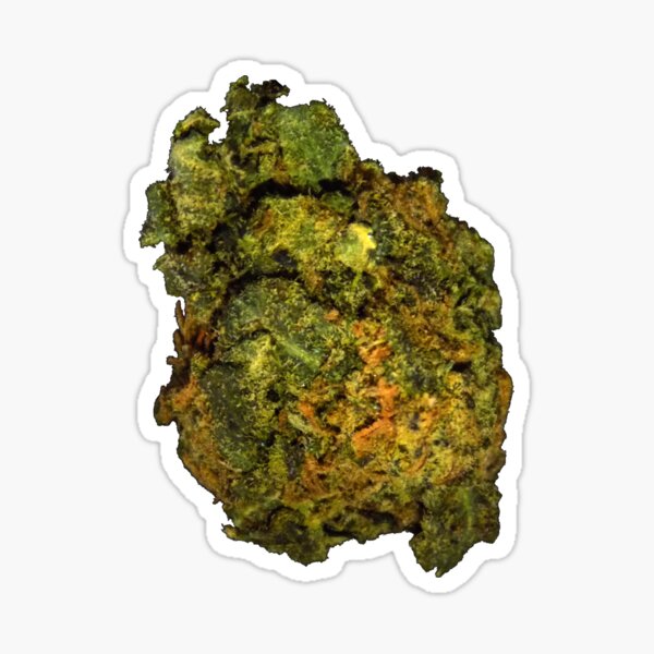 "Banana Kush 4" Sticker by sensameleon Redbubble