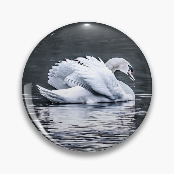 Item preview, Mute Swan Shows His Stuff designed and sold by Andrea Swiedler.