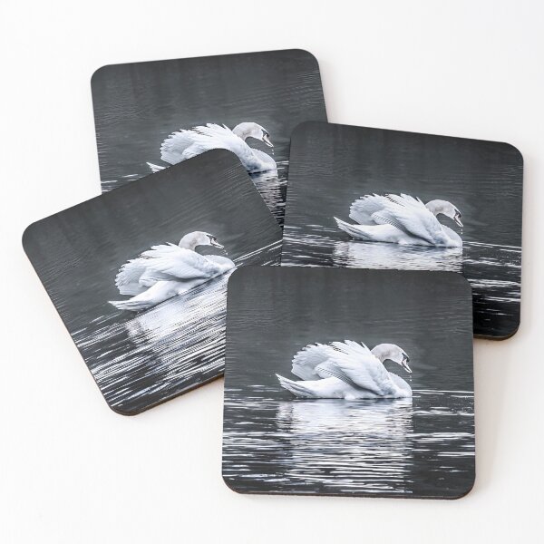 Item preview, Mute Swan Shows His Stuff designed and sold by Andrea Swiedler.
