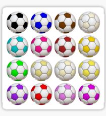 Soccer Balls Sticker
