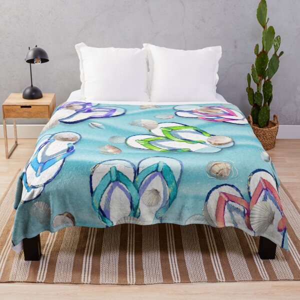 Item preview, Summer Beachcomber Seashells | Aqua Sand & Water designed and sold by L Diane Johnson.