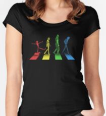 Stray Dog Strut Women's Fitted Scoop T-Shirt