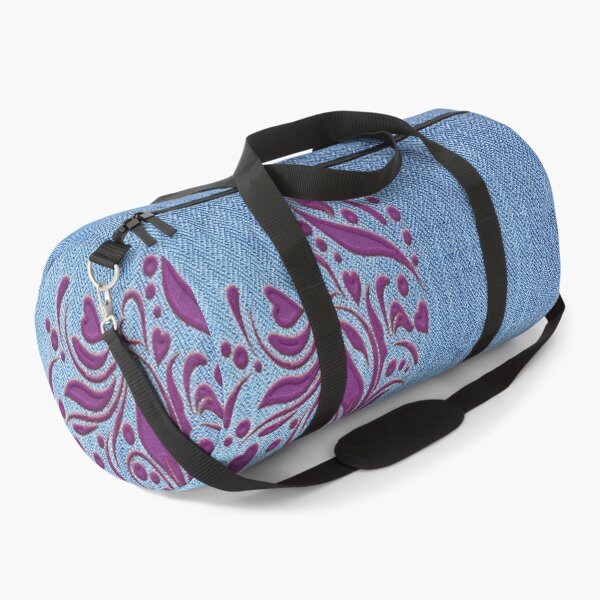 Item preview, Jeans Texture Embroider with Heart Shape designed and sold by DigitalNobleman.