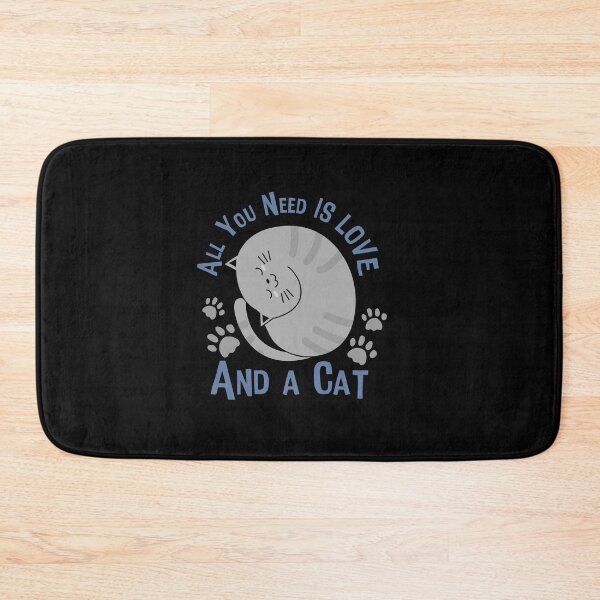 Item preview, All You Need Is Love and a Cat designed and sold by TheFlipRepublic.