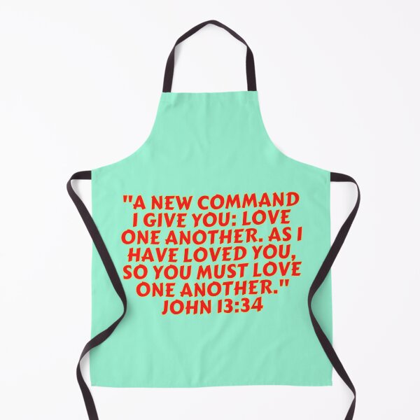 Item preview, Bible Verse John 13:34 designed and sold by Prayingwarrior.