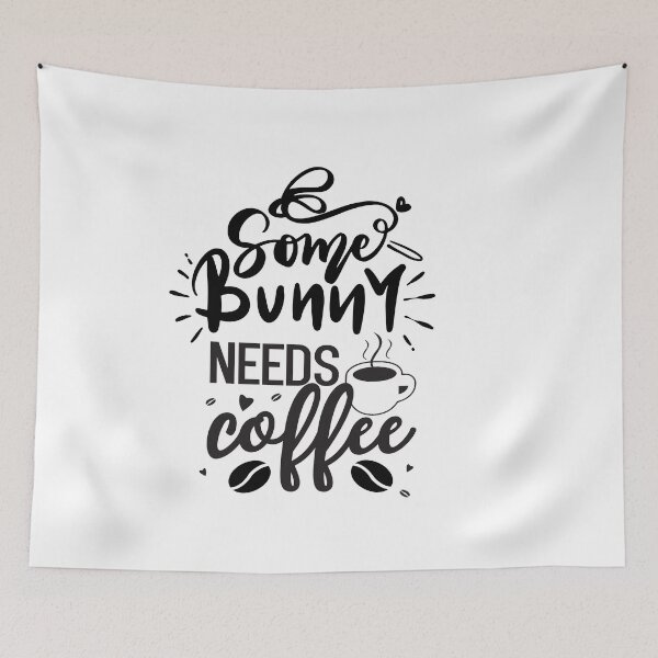 Item preview, some bunny needs coffee  designed and sold by 0umStore.