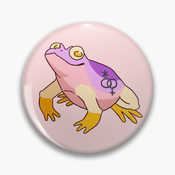Item preview, Trixic Pridefrog designed and sold by amphibian-a-day.