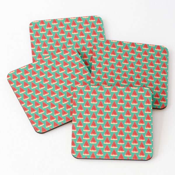 Item preview, Juicy Watermelon Slice Art Print – Fresh Summer Fruit Illustration designed and sold by Road To Track.