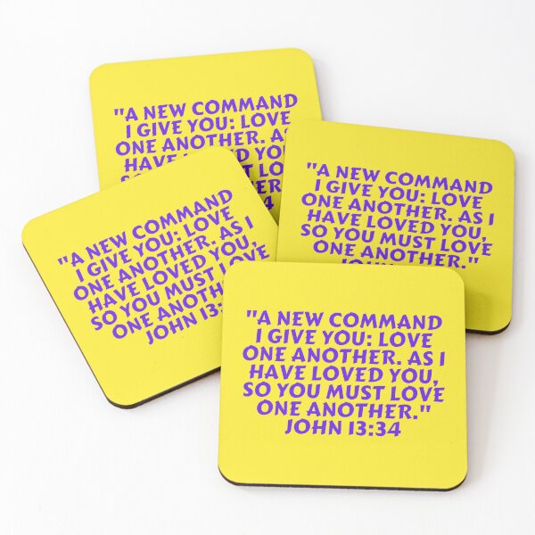 Item preview, Bible Verse John 13:34 designed and sold by Prayingwarrior.