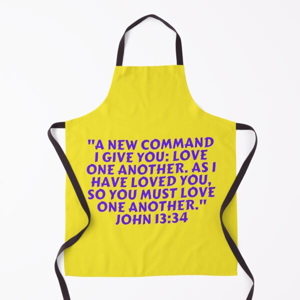 Item preview, Bible Verse John 13:34 designed and sold by Prayingwarrior.