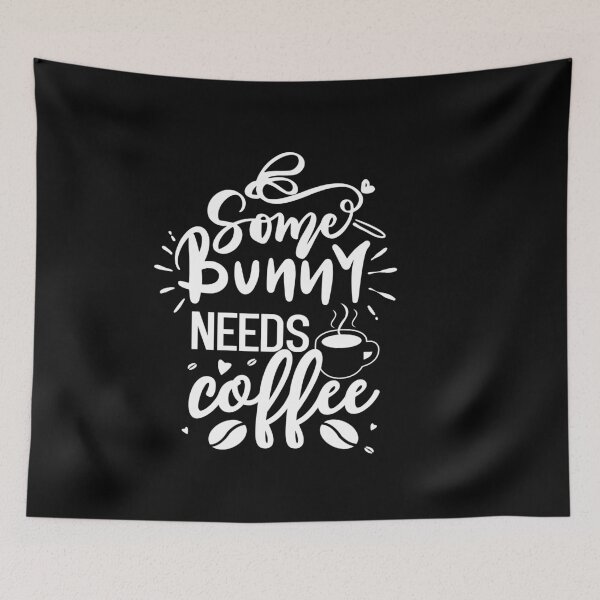 Item preview, Some bunny needs coffee  designed and sold by 0umStore.