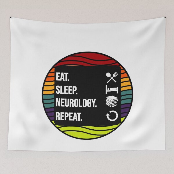 Item preview, Eat sleep Neurology Repeat, Neurology designed and sold by Pengo Shirt.