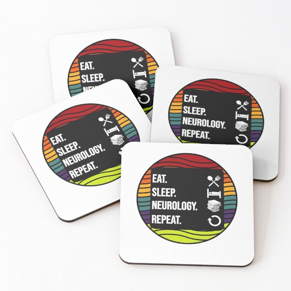 Item preview, Eat sleep Neurology Repeat, Neurology designed and sold by Pengo Shirt.