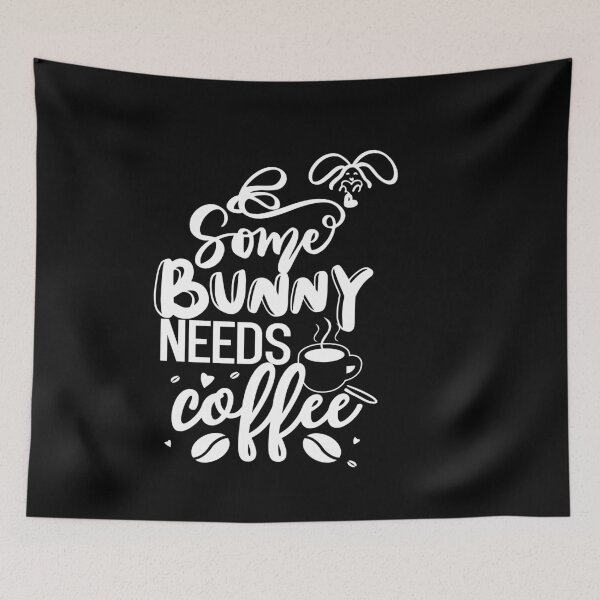 Item preview, Some bunny needs coffee  designed and sold by 0umStore.