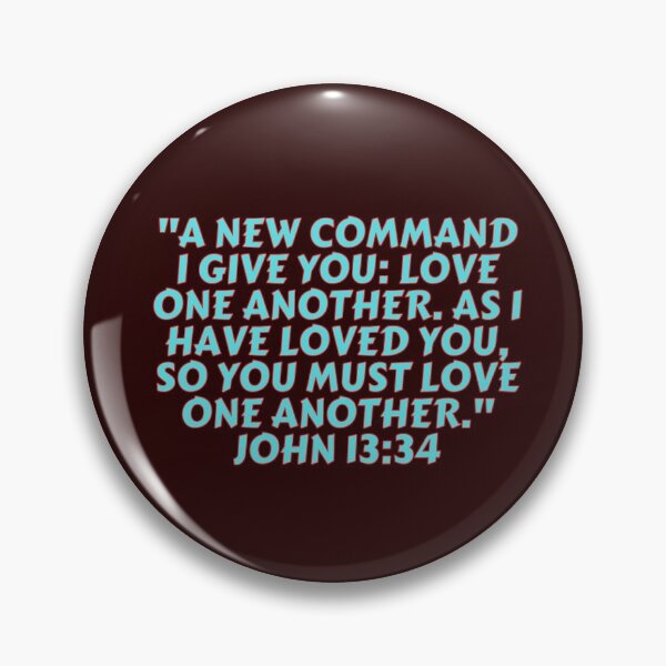 Item preview, Bible Verse John 13:34 designed and sold by Prayingwarrior.