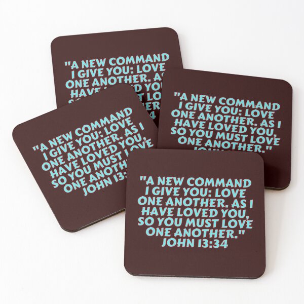 Item preview, Bible Verse John 13:34 designed and sold by Prayingwarrior.