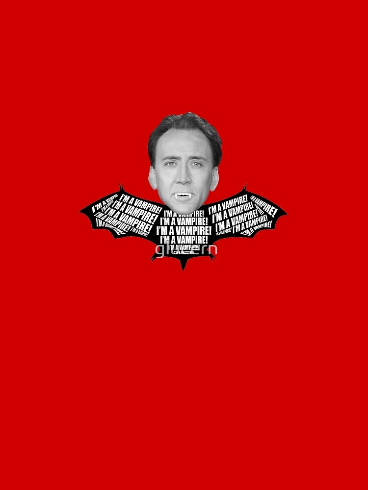 Nicolas Cage "I'm a Vampire" by glucern