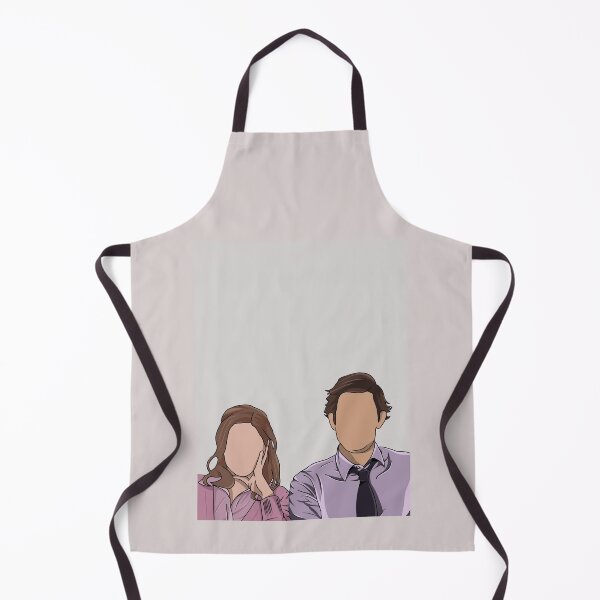 Item preview, Jim and Pam The Office Cartoon Digital Art designed and sold by V3N4BL3.