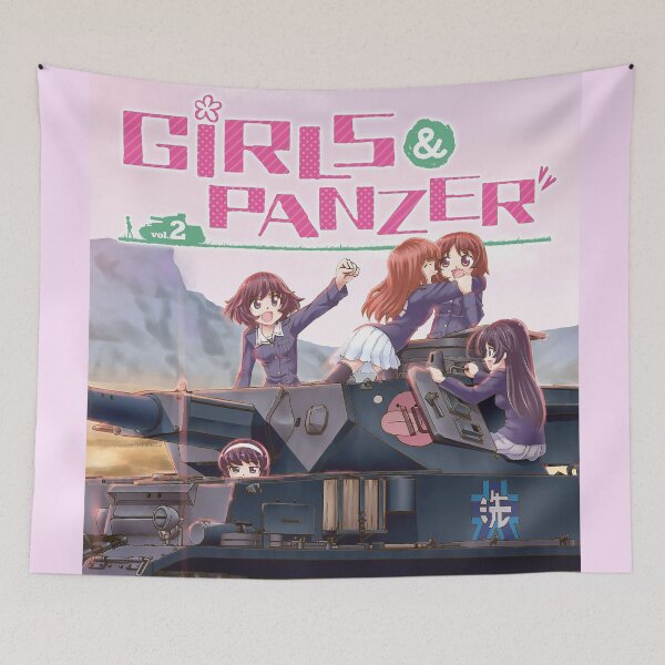 Item preview, Girls und Panzer Spread designed and sold by thePeachPit.