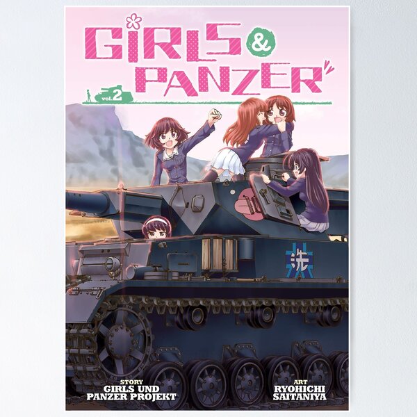 Item preview, Girls und Panzer Spread designed and sold by thePeachPit.