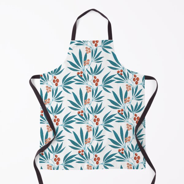 Item preview, Turquoise branches with red berries designed and sold by shushunya13.