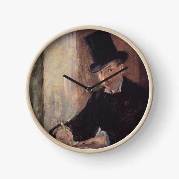 Édouard Manet - Chez Tortoni Clock