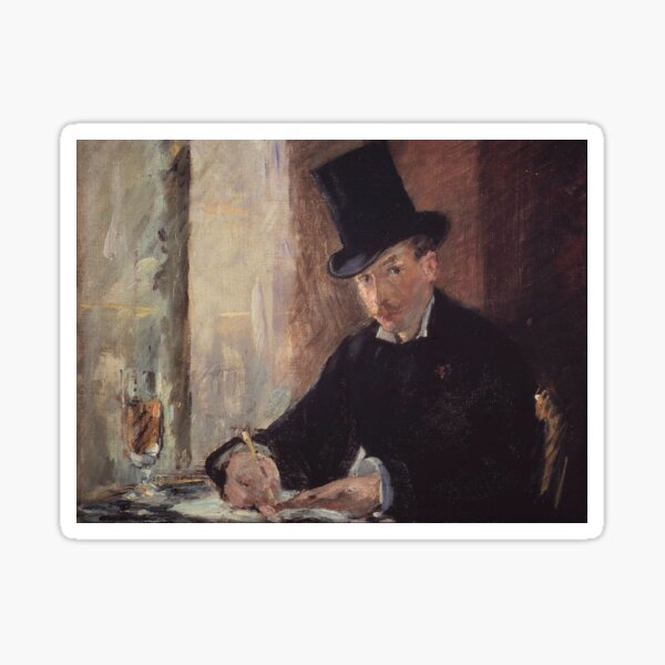 Édouard Manet - Chez Tortoni Sticker