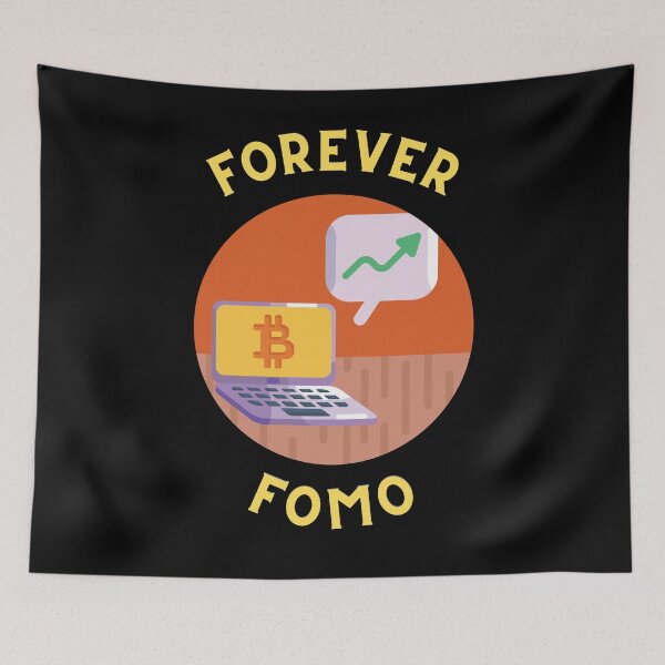 Item preview, Bitcoin Forever FOMO designed and sold by Imemewell.