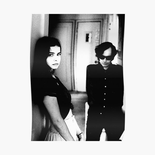 Mazzy Star Black and White Poster