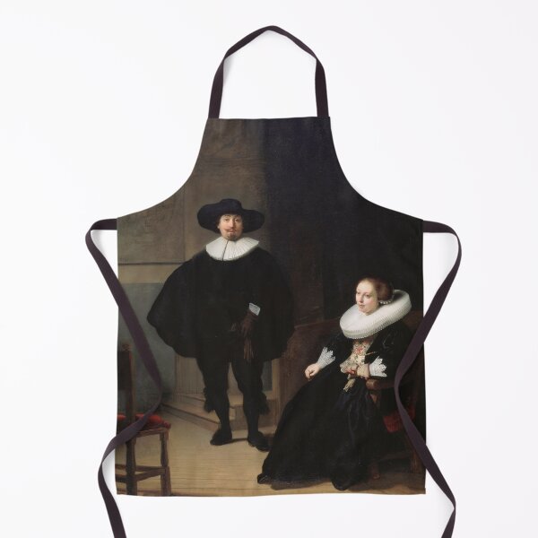 Item preview, Rembrandt - A Lady and Gentleman in Black 1633 designed and sold by DejaVuStudio.