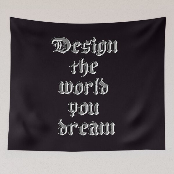 Item preview, Design the world you dream designed and sold by Randomlifestore.
