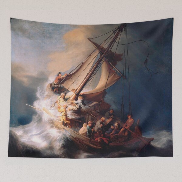 Item preview, Rembrandt - Christ in the Storm on the Sea of Galilee designed and sold by DejaVuStudio.