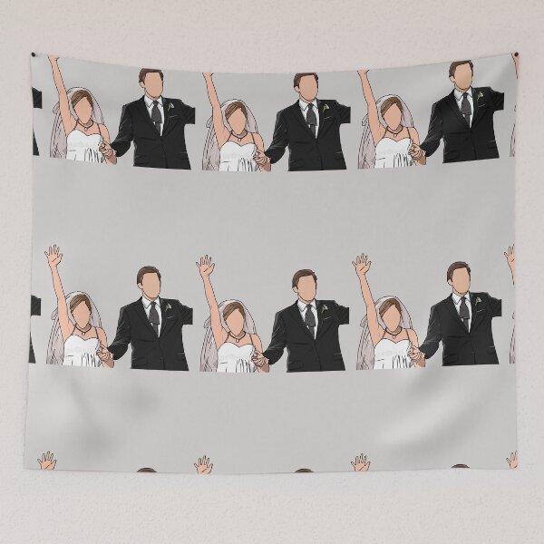 Item preview, Jim and Pam The Office Cartoon Digital Art 2 designed and sold by V3N4BL3.