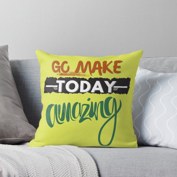 Item preview, Go Make Today Amazing - Motivational designed and sold by BaldingSnail.
