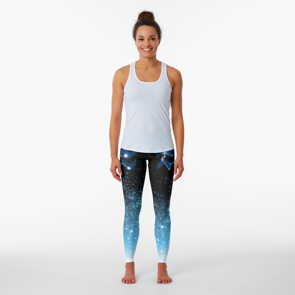 Aquarius - Blue Leggings