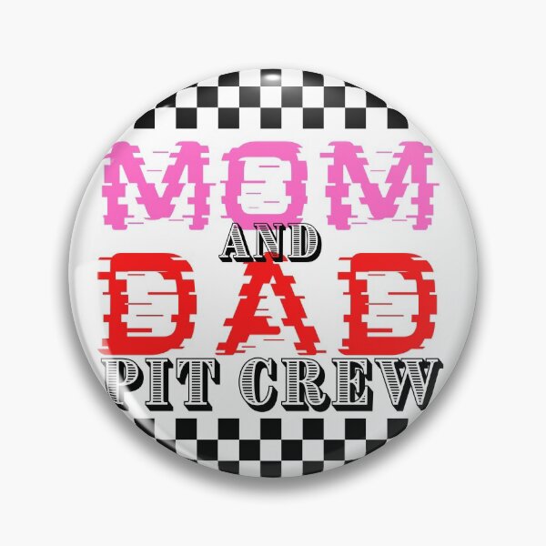 Item preview, Funny Mom and dad Pit Crew Birthday Mom's dad's Day Racing Design designed and sold by Live  Today.