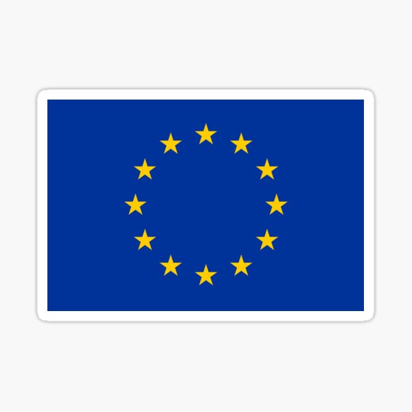 European Flags Stickers for Sale | Redbubble