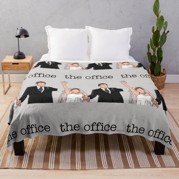 Item preview, Jim and Pam The Office Cartoon Digital Art 2 With Font designed and sold by V3N4BL3.