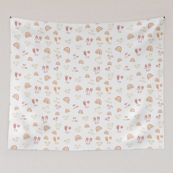 Item preview, Animal Tracks and Rainbows designed and sold by 74MainStreet.