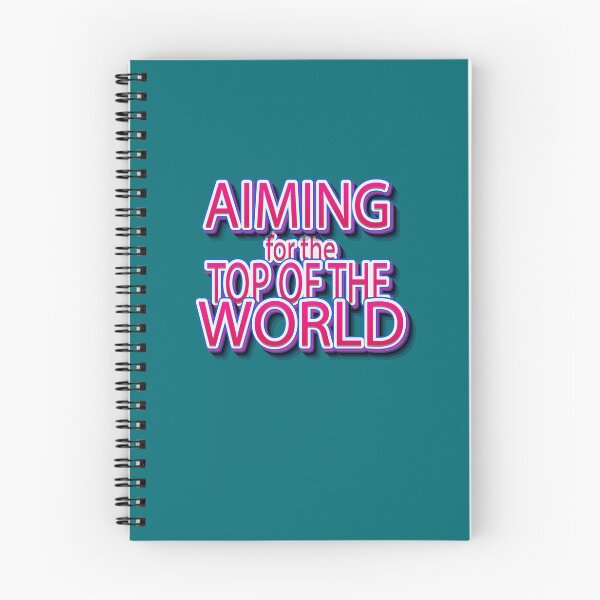 Item preview, AIMING FOR THE TOP OF THE WORLD designed and sold by roleshop.