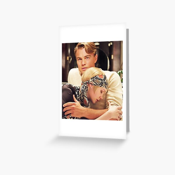 Personalised AGE Leo DiCaprio Gatsby Art Deco Retro Funny Movie Birthday Card 